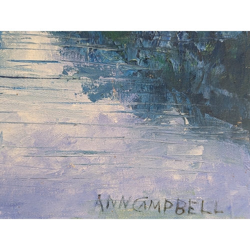 571 - An original oil painting by Ann Campbell. 61x46cm