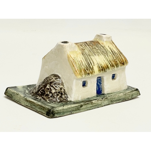 7 - A rare Pater Brennan & Paul Henry ceramic cottage ‘This Paul Henry Cottage’ made in Ireland at the R... 