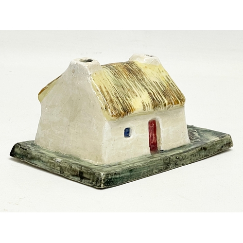 7 - A rare Pater Brennan & Paul Henry ceramic cottage ‘This Paul Henry Cottage’ made in Ireland at the R... 