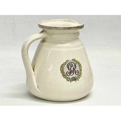 23 - A MacIntyre Burslem commemoration jug. Early Moorcroft. 1911. In Commemoration of the Coronation of ... 