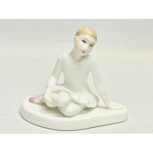 199 - 4 Royal Doulton ballerina figurines. Royal Doulton Star Performer. Royal Doulton Ballet Shoes. Royal... 