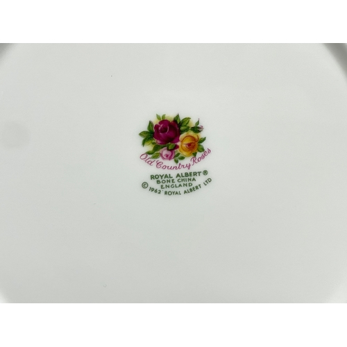 36 - A 41 pieces of Royal Albert Old Country Roses. A 1962 platter 34.5x27cm. 6 1962 salad plates. 6 1962... 