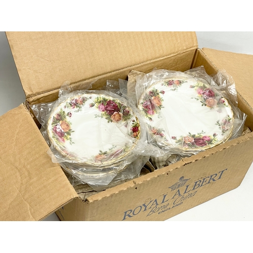 37 - An unused 18 piece Royal Albert ‘Old Country Roses’ tea set in box.