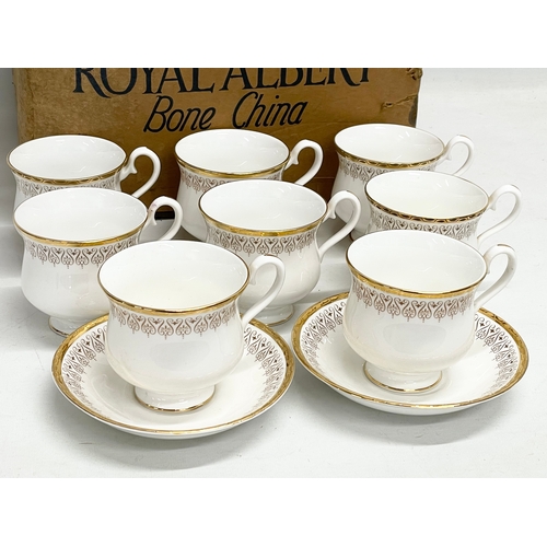 256 - A 15 piece Royal Albert ‘Burlington’ tea set in box.