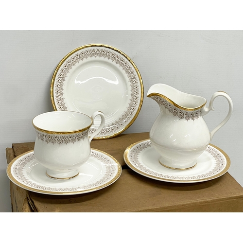 256 - A 15 piece Royal Albert ‘Burlington’ tea set in box.