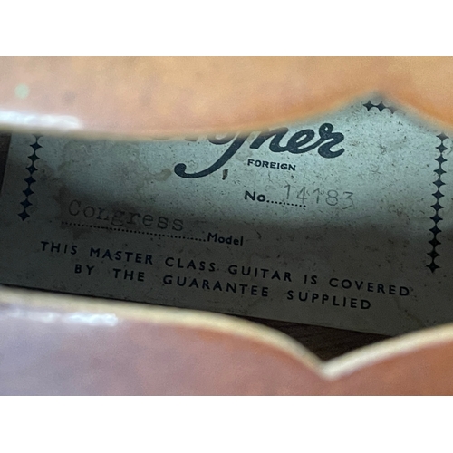 102 - A 1950’s Hofner ‘Congress’ acoustic guitar