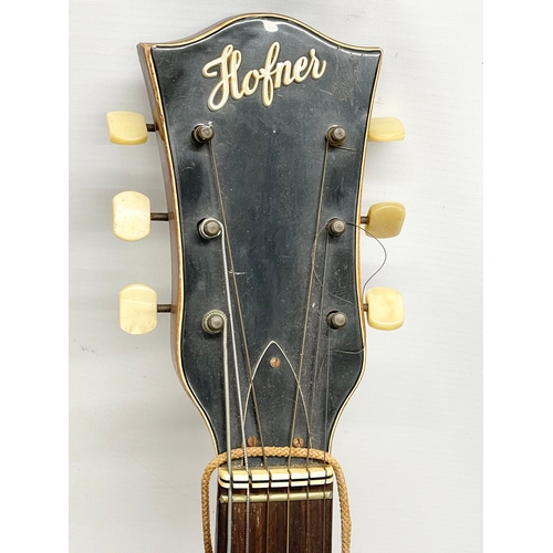 102 - A 1950’s Hofner ‘Congress’ acoustic guitar