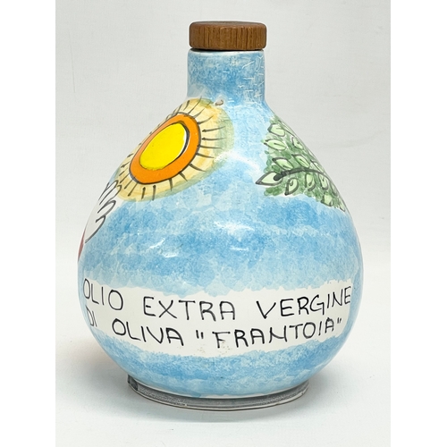 264 - A vintage Italian ceramic decanter by Nino Parrucca. 11x15cm