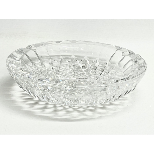 266 - A Waterford Crystal ashtray. 18x4.5cm