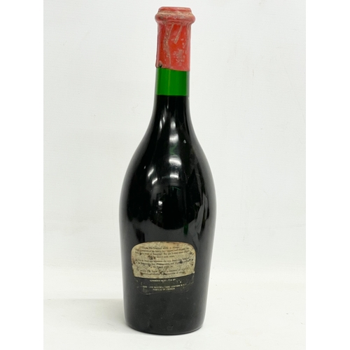 290 - A large vintage magnum of Le Piat De Beaujolais wine. France.