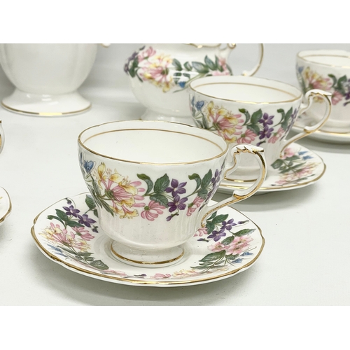 311 - A 14 piece Paragon ‘Honeysuckle’ Country Lane coffee set.