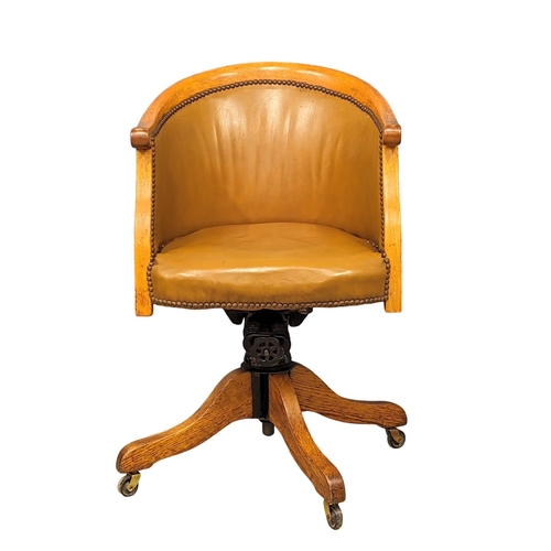 Edwardian swivel desk online chair