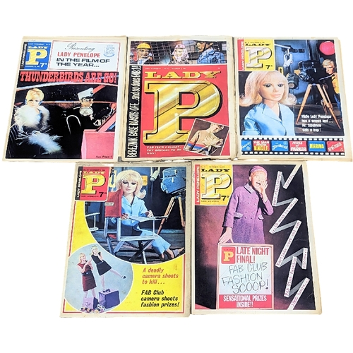 603 - A collection of vintage Lady Penelope comic books, dated 1966. Including November 5th 1966.