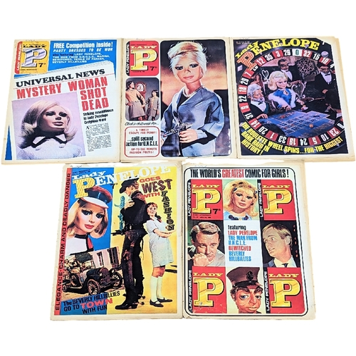 611 - A collection of 1966 Lady Penelope comic books