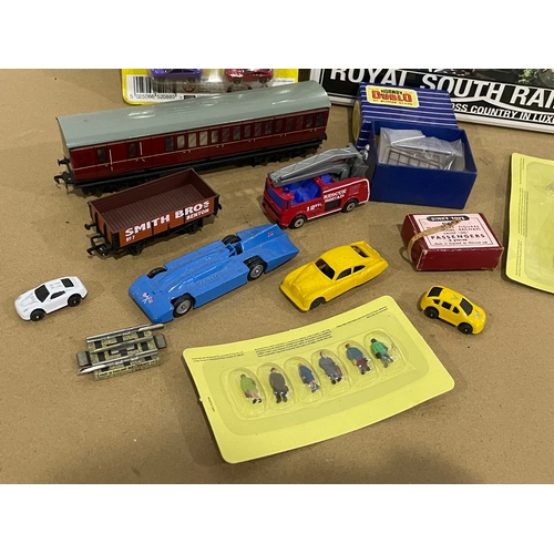 Model trains and cars etc.