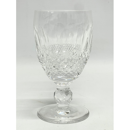 63 - A set of 10 Waterford Crystal ‘Colleen’ wine glasses. 12.5cm