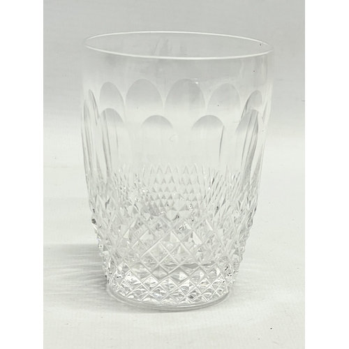 65 - A set of 6 Waterford Crystal ‘Colleen’ whiskey glasses. 9cm