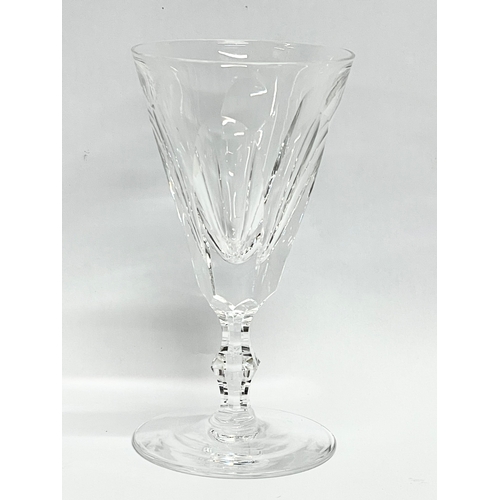 107 - A set of 4 Waterford Crystal ‘Eileen’ sherry glasses. 11.5cm