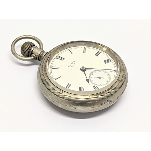 374 - A vintage Elgin pocket watch