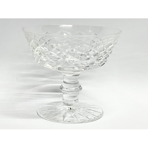 215 - A set of 5 Waterford Crystal ‘Donegal’ champagne coupes. 10.5x9cm