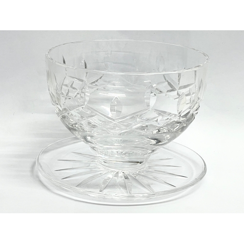 133 - A set of 6 Waterford Crystal ‘Lismore’ dessert bowls. 11x8cm