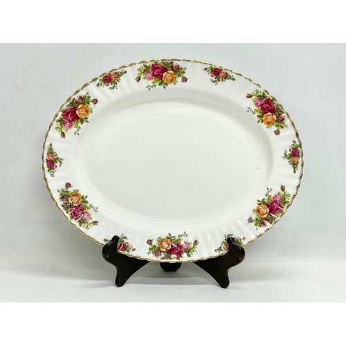 242 - A collection of Royal Albert ‘Old Country Roses’ dinner ware. 6 dinner plates 26cm. 6 salad plates 2... 