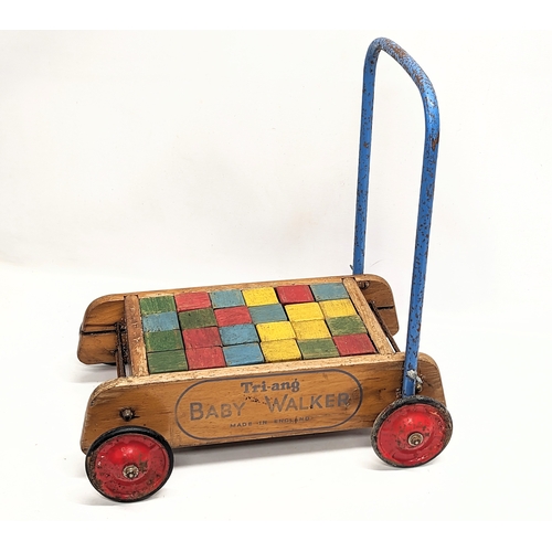 179 - A vintage Tri-ang Baby Walker