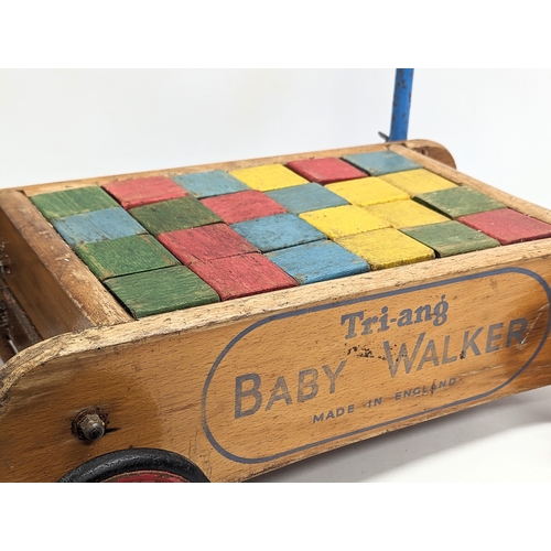 179 - A vintage Tri-ang Baby Walker