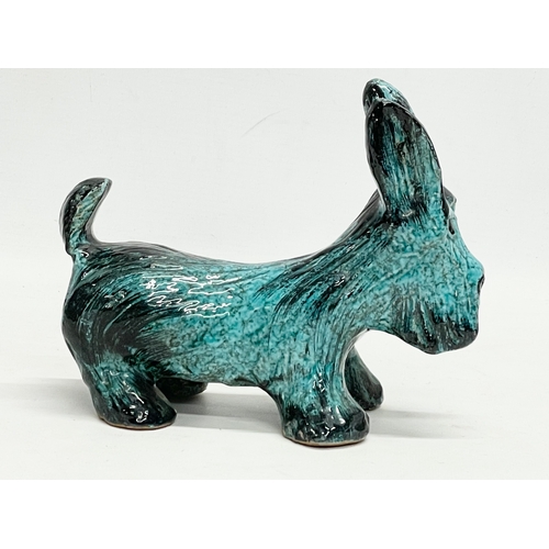 206R - A 1960’s Italian glazed dog designed by  Fratelli Fanciullacci. 20x15.5cm