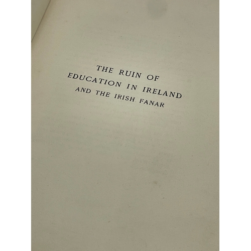 295 - A collection of Irish books. IN THE IRISH BRIGADE by G.A. Henty, published by Blackie and Son Limite... 