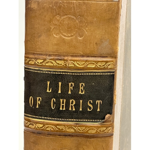 293 - A late 19th century William MacKenzie Life of Christ bible. The Life of Our Lord & Saviour Jesus Chr... 