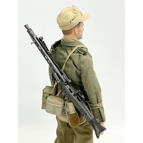 311 - A Dragon Models LTD WW2 German 1/6 scale action figure. Africa 31.5cm