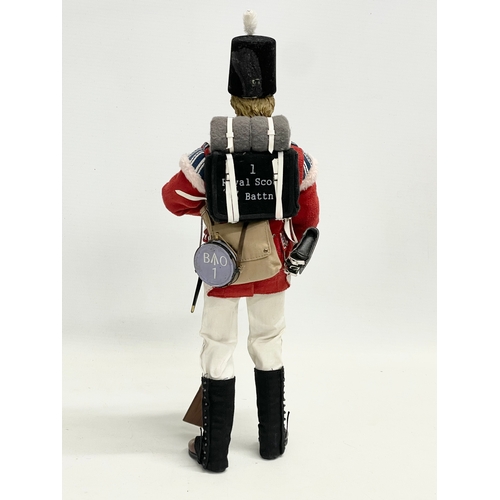 320 - A Modellers Loft Exclusive British Redcoat 1/6 scale action figure. 35cm