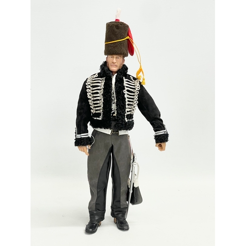 322 - A Modellers Loft Exclusive Napoleonic Series King’s Hussar 1/6 scale action figure. 35cm.