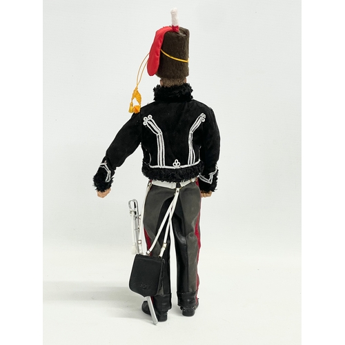 322 - A Modellers Loft Exclusive Napoleonic Series King’s Hussar 1/6 scale action figure. 35cm.