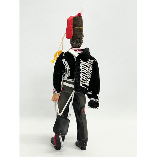 324 - A Modellers Loft Exclusive Napoleonic Series King’s Hussar 1/6 scale action figure. 35cm.