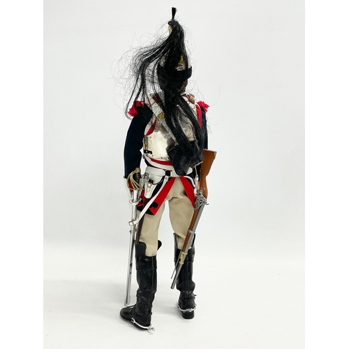 325 - A Modellers Loft Exclusive Napoleonic Series French Cavalry 1/6 scale action figure. 35cm.