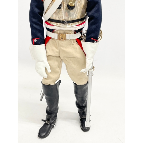 325 - A Modellers Loft Exclusive Napoleonic Series French Cavalry 1/6 scale action figure. 35cm.