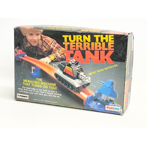 345 - A Tomy Palitoy Turn The Terrible Tank.