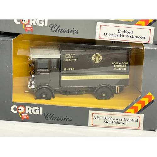 361 - 4 boxes of Corgi Classics Models.