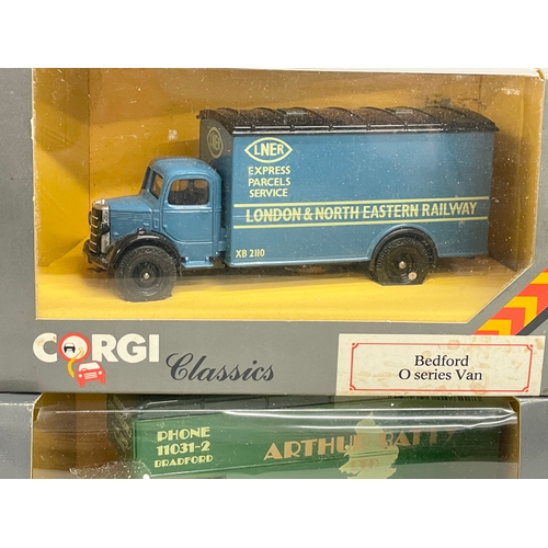 363 - 4 boxes of Corgi Classics Models.