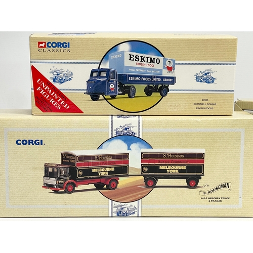 388 - 3 boxes of Corgi models.