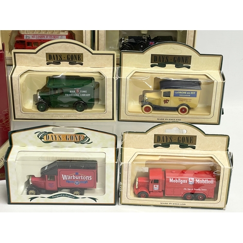 523 - A collection of Lledo Days Gone models in boxes.