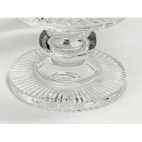 21 - A large vintage Waterford Crystal Prestige Heritage centrepiece footed bowl. 22x22x22cm