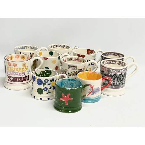 254 - A collection of Emma Bridgewater mugs, bowls and plates. Emma Bridgewater Liberty London, Kings & Qu... 