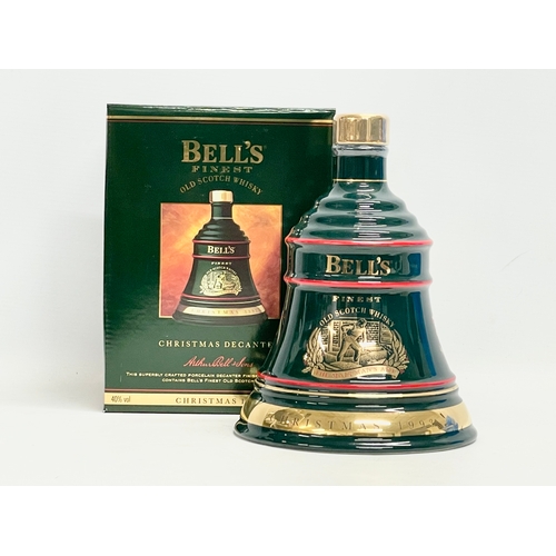 374 - An unopened bottle of Bell’s Finest Old Scotch Whisky with box. Christmas 1993. The Old Man’s Art.