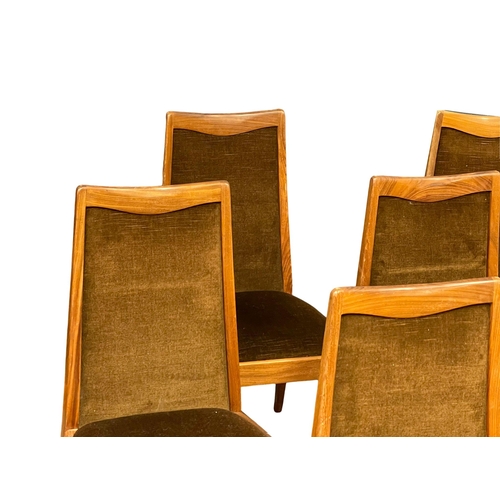 973 - A set of 6 G-Plan Fresco Mid Century teak dining chairs. (7)