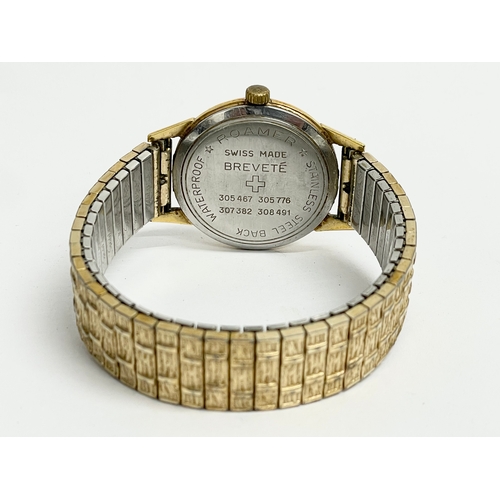 410 - A 1960’s Roamer Anfibio Brevete watch.