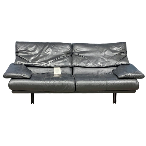 1025 - An excellent quality ‘Alanda’ leather sofa designed by Paolo Piva for B&B Italia. 1990’s. 208x90x86c... 