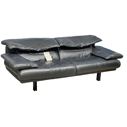 1025 - An excellent quality ‘Alanda’ leather sofa designed by Paolo Piva for B&B Italia. 1990’s. 208x90x86c... 